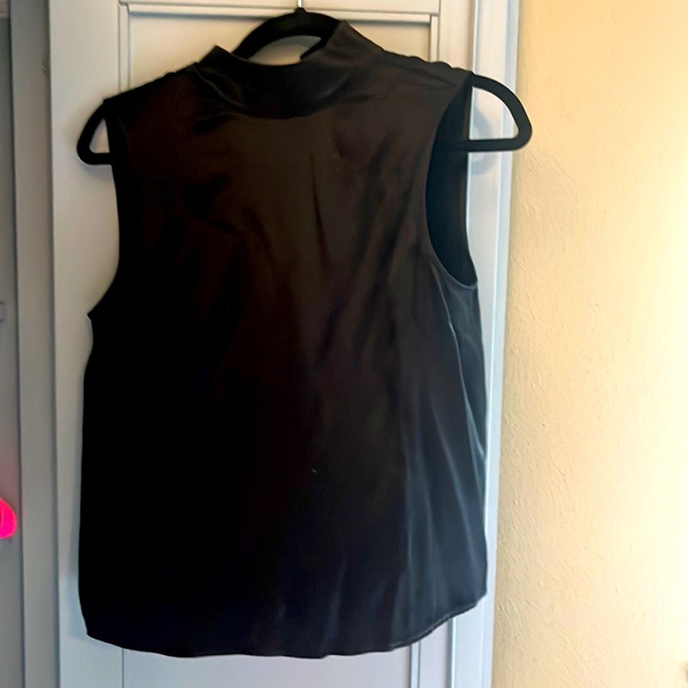 Rails silky high neck blouse